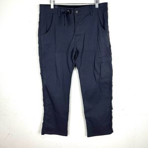 Prana Zion Belted Roll Up Grey Breathe 34 x 30 Read